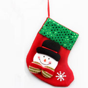 Christmas Socks Socks Santa Elk Fabric Stocking