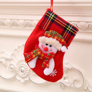 Christmas Socks Socks Santa Elk Fabric Stocking