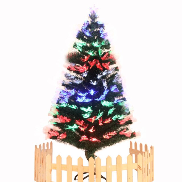 Fiber Optic Christmas Tree  Colored Lights 60cm-240cm