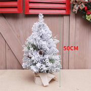 Artificial Christmas Miniature Flocking Snow Pine Tree