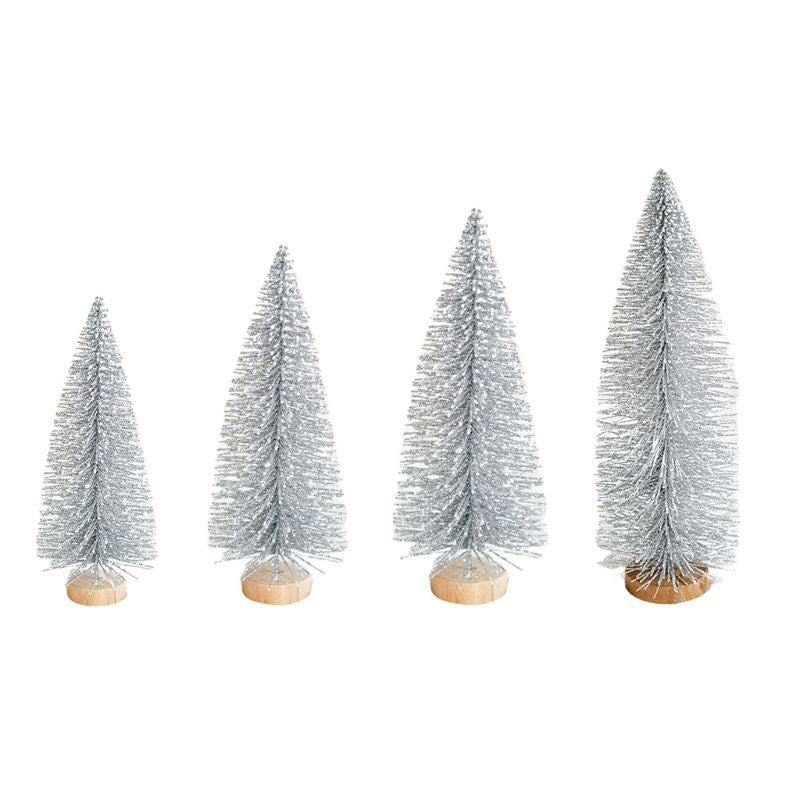 Flocked Artificial Christmas Tree Snow Globe