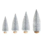 Flocked Artificial Christmas Tree Snow Globe