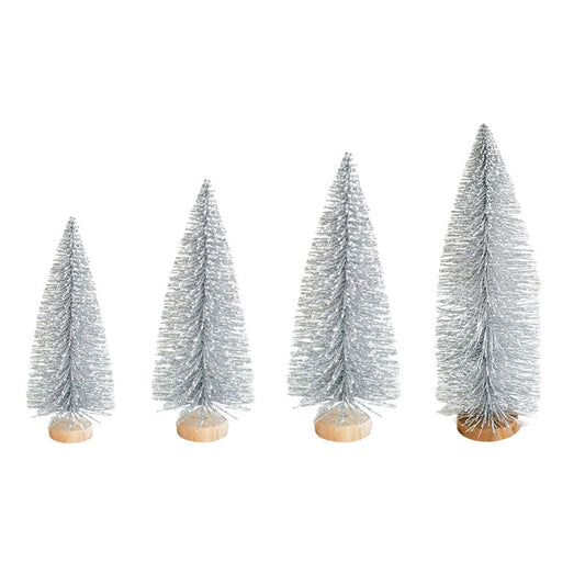Flocked Artificial Christmas Tree Snow Globe