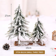 Mini Snowflake Christmas Tree Desktop Decoration