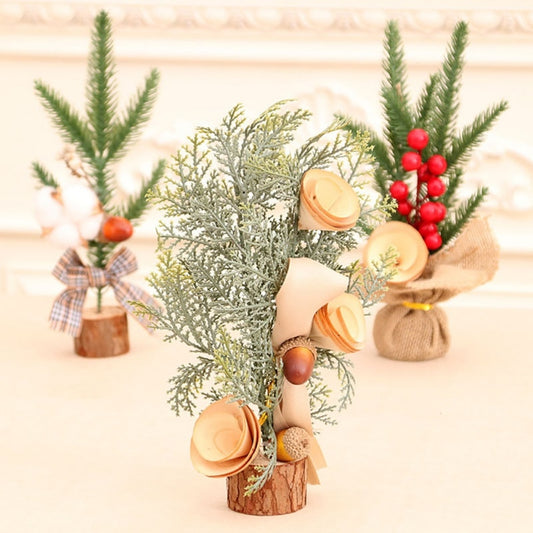 Mini Christmas Tree Decoration Desktop Atmosphere Decoration