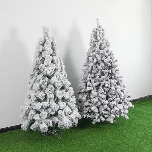 Artificial White Snow Christmas Tree Ornament Adornment