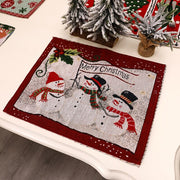 Merry Christmas Coaster Pads Table Bowl