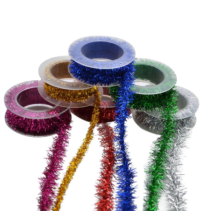 Colorful Silky Christmas Decoration Strings
